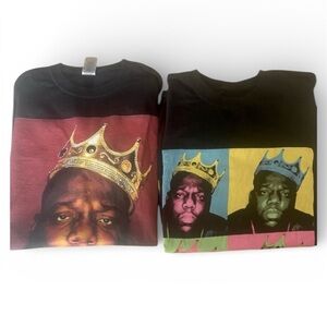 Notorious B.I.G  (men’s) 2 shirt pack!